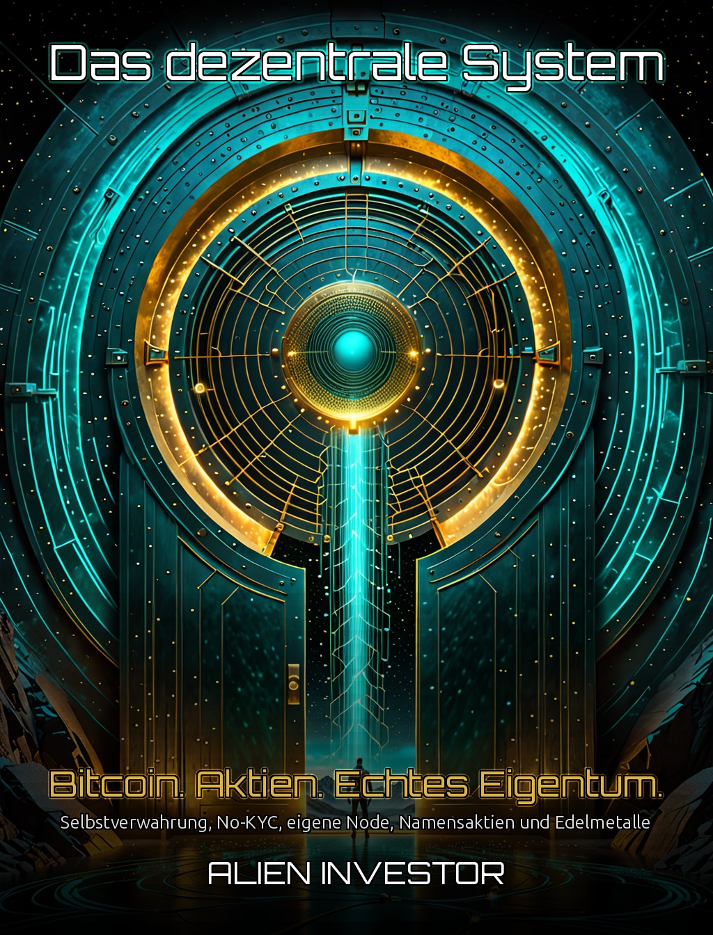 Cover: Das dezentrale System – Bitcoin. Aktien. Echtes Eigentum.